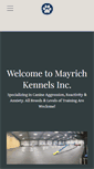 Mobile Screenshot of mayrichkennels.com